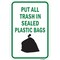 Signmission Safety Sign, 12 in Height, Aluminum, 18 in Length, 24809 A-1218-24809 - alternate 1